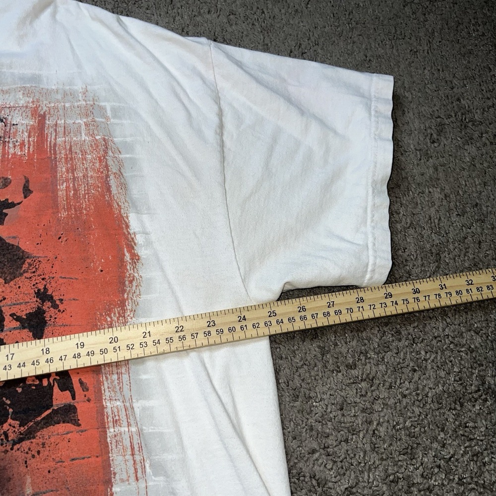 Bob Marley T-Shirt Mens 2XL White Zion Concrete Jungle 2010 Music Regge Tee - Picture 6 of 8